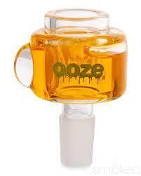 Glass Bowl Ooze Glycerin 14mm (Orange)