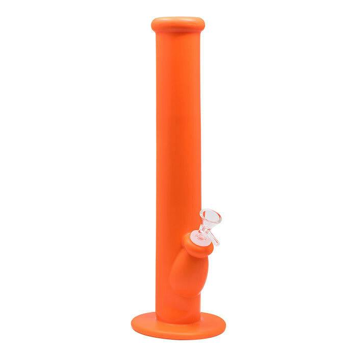 The 14-Inch Wonder Silicone Bong - Orange