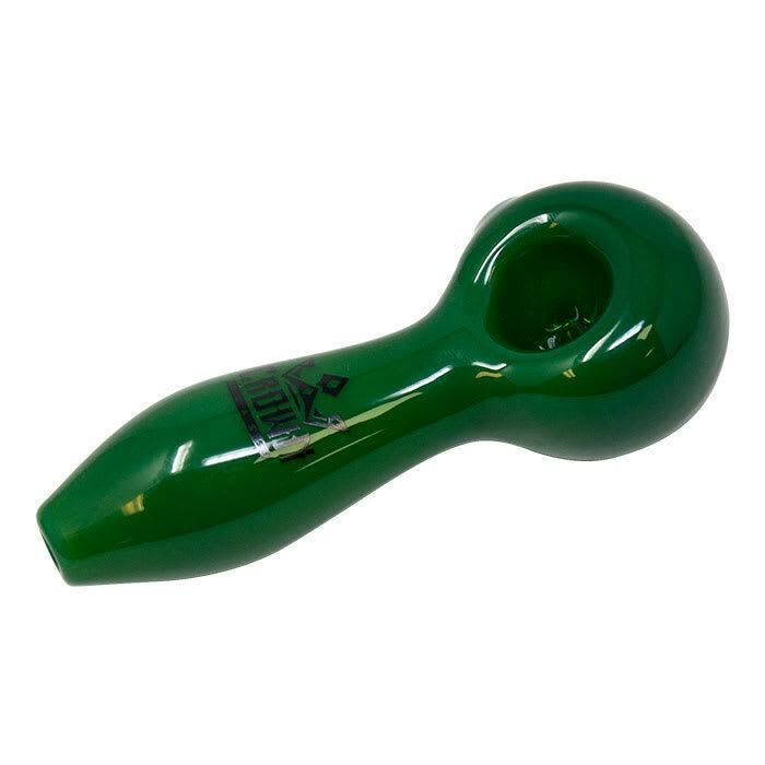 Crown Glass Classic Hand Pipe - Jade Green