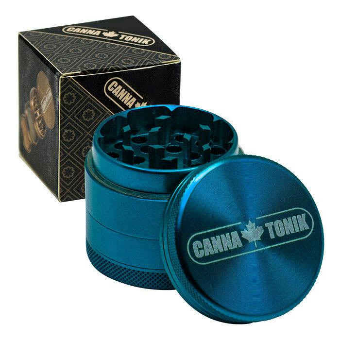 Cannatonik 40mm Anodized Aluminum Grinder - Cyan