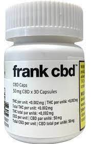 Frank CBD Capsules 50mg - 30pk
