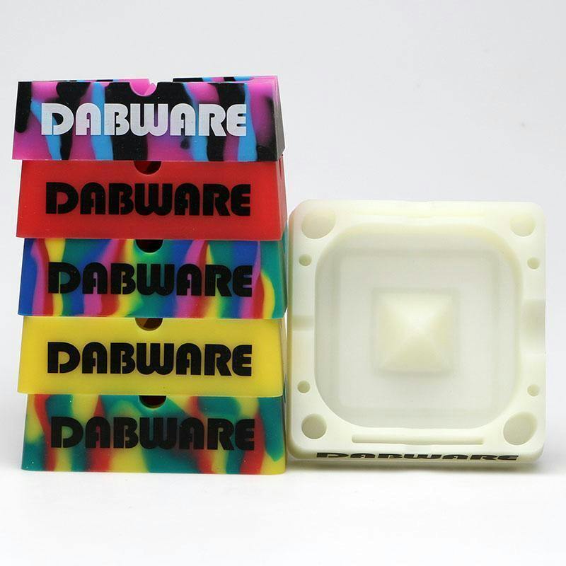 Silicone Ashtray 5" Square - Dabware