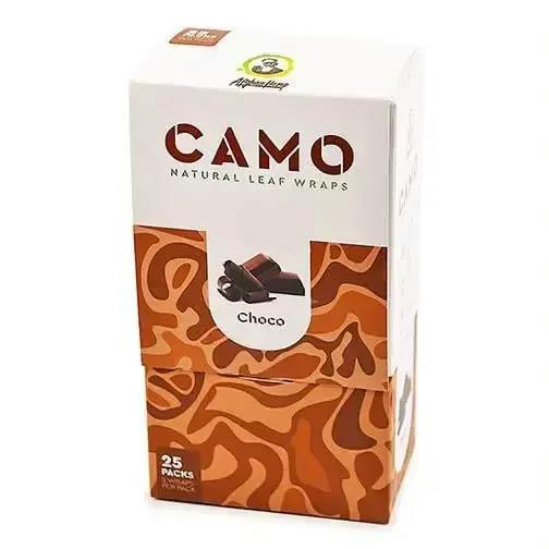 CAMO Chamomile Natural Leaf Wraps 5pk - Chocolate