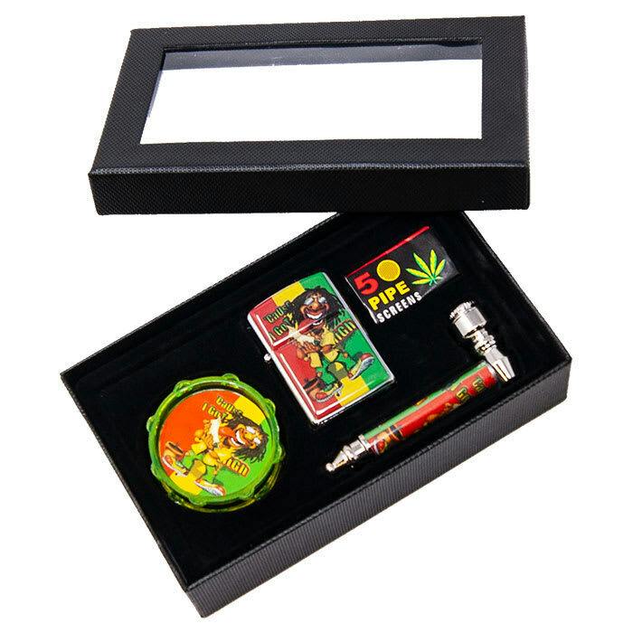 Metal Pipe Set - Cause I Got High