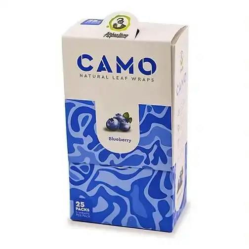 CAMO Chamomile Natural Leaf Wraps 5pk - Blueberry