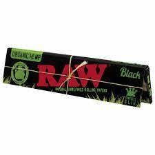 Raw Black Organic King Size Slim Rolling Papers