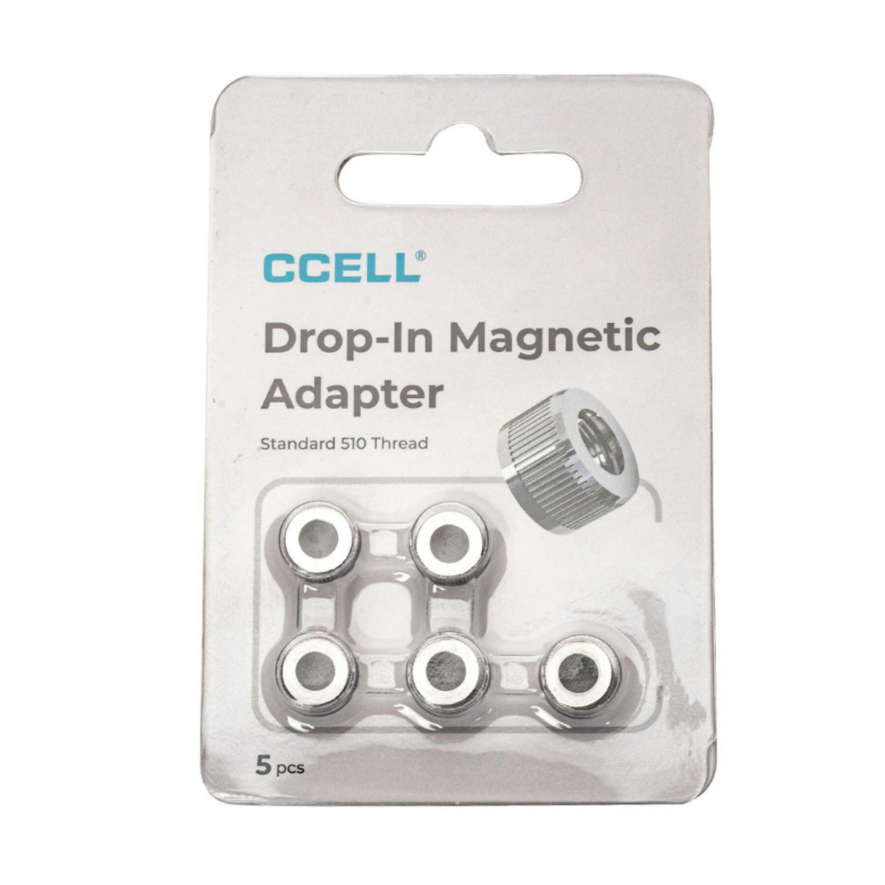 CCELL 510 Drop-In Magnetic Thread Adapters - 5pk