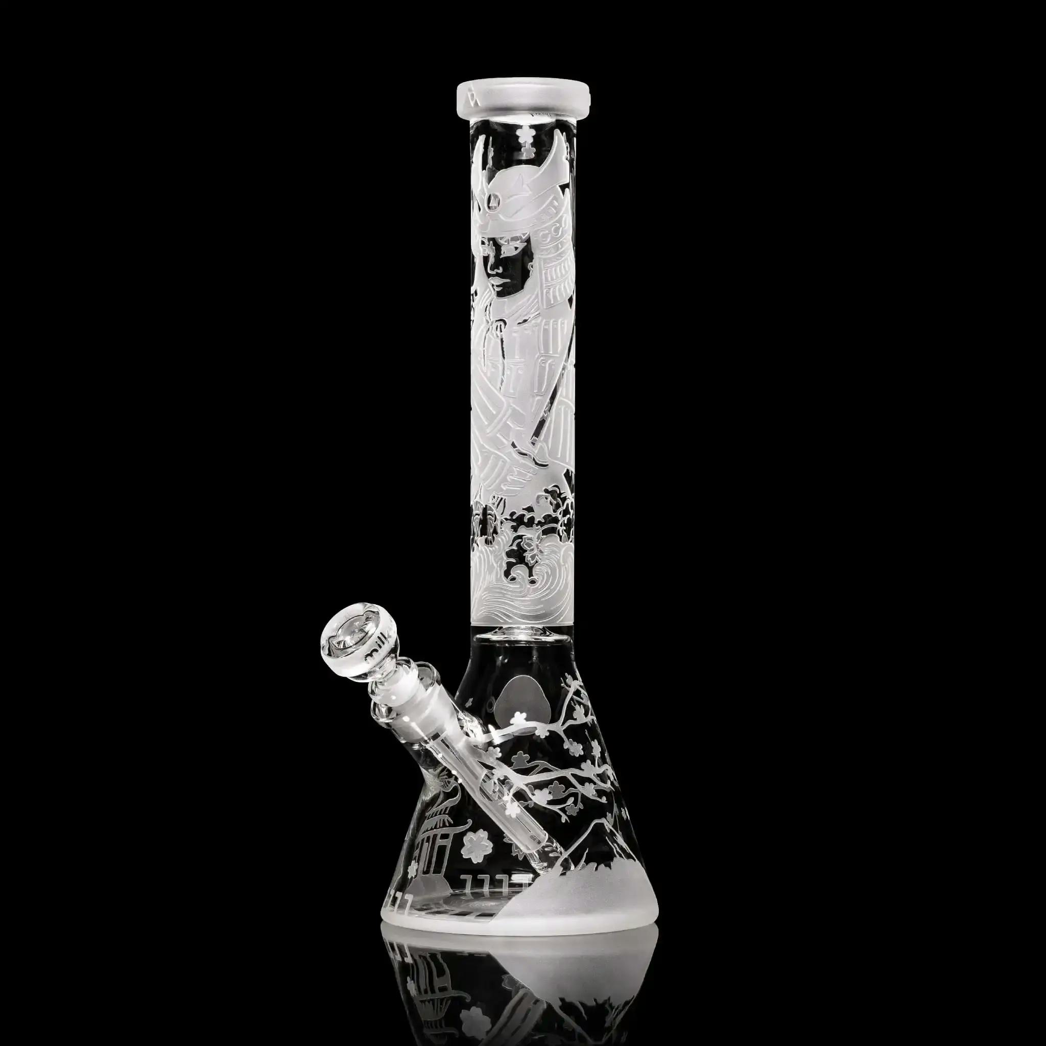 Femme Samurai 16" Beaker Bong - Clear