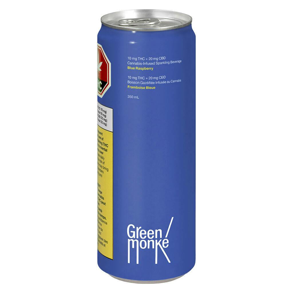 Blue Raspberry 2:1 CBD:THC Soda