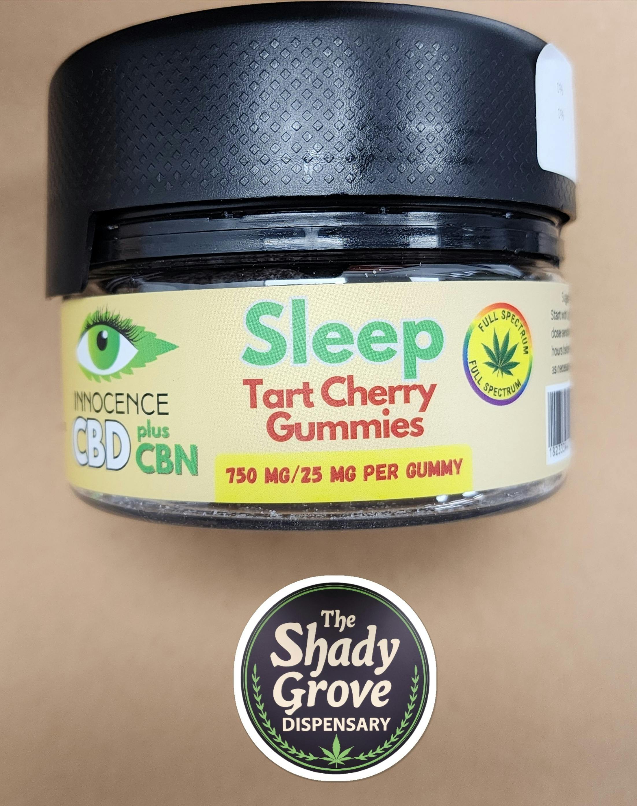 Sleep CBD & CBN Innocence Tart Cherry Gummies 750 mg
