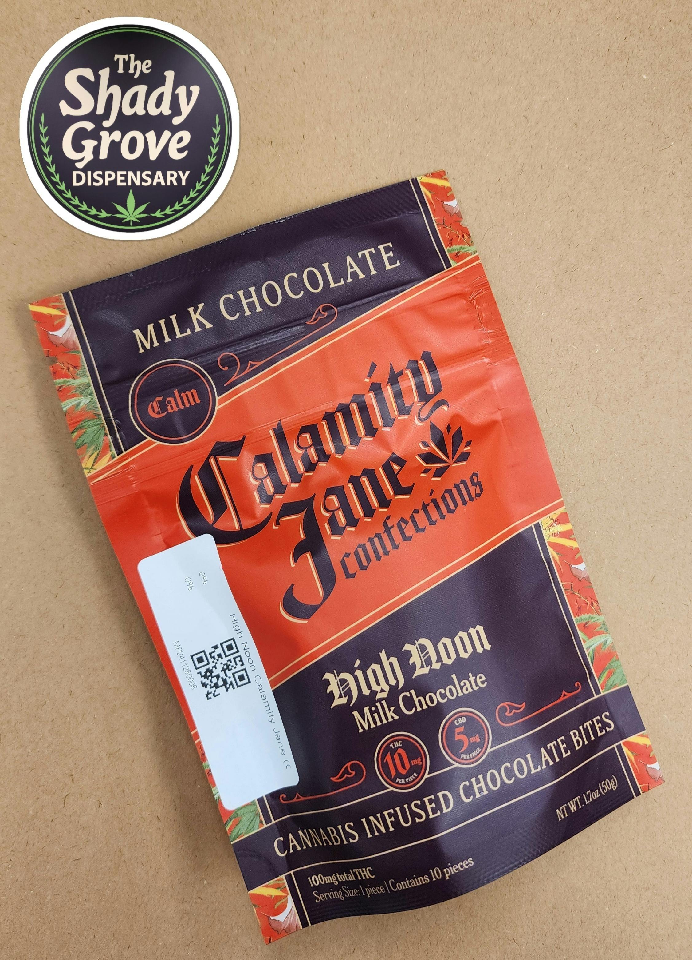 High Noon Calamity Jane (Calm) Dark Star Milk Chocolate 100mg