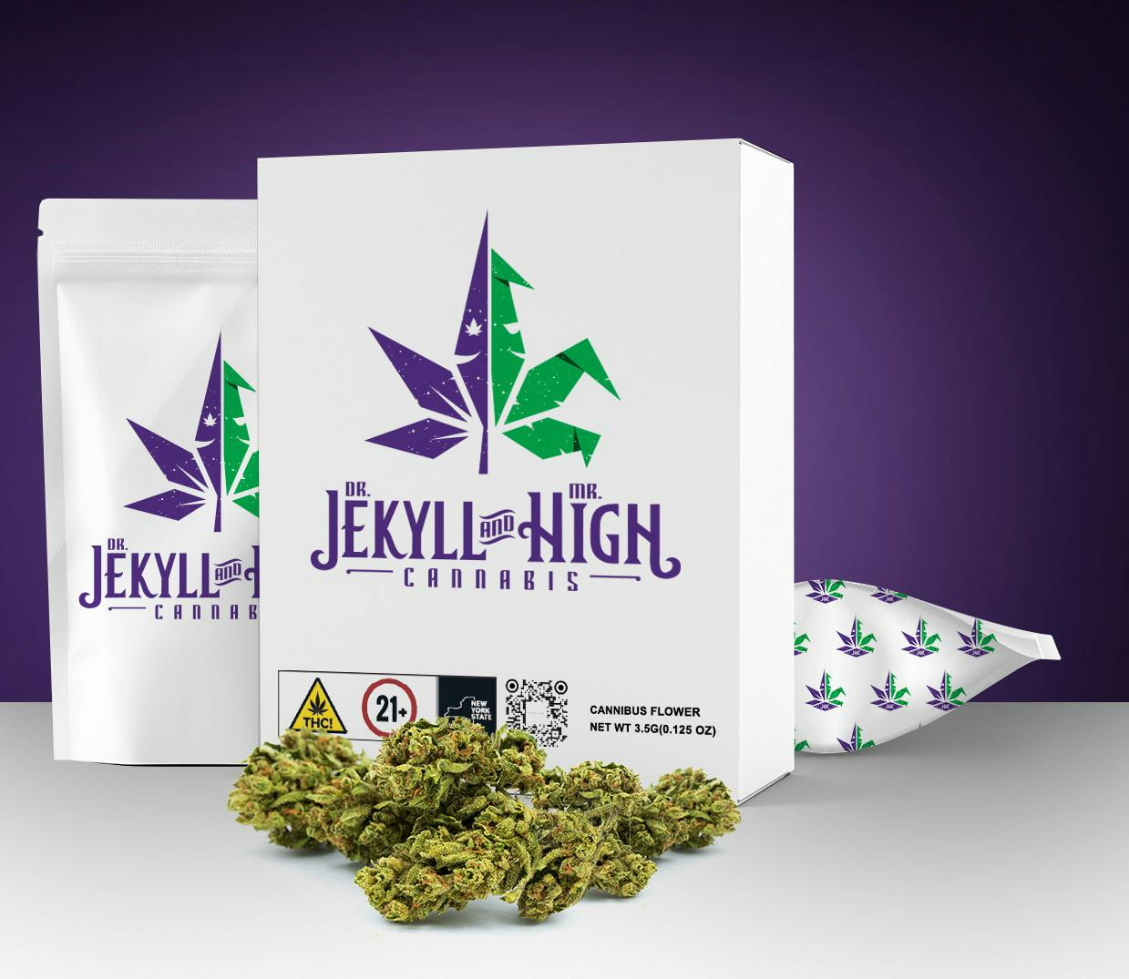 Blueberry Cheesecake Dr. Jekyll and Mr. High 1/8th 3.5g