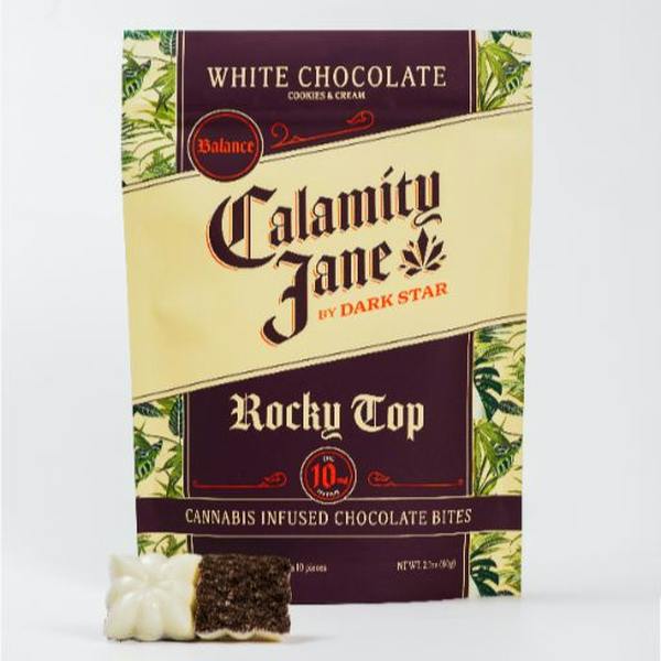 Rocky Top Balance White Chocolate Cookies & Cream Dark Star 100mg