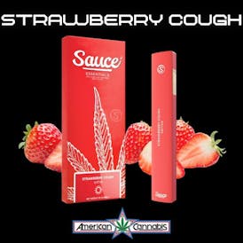 [Cartridge] Sauce Strawberry Cough LR Disposible 1g [Sativa]