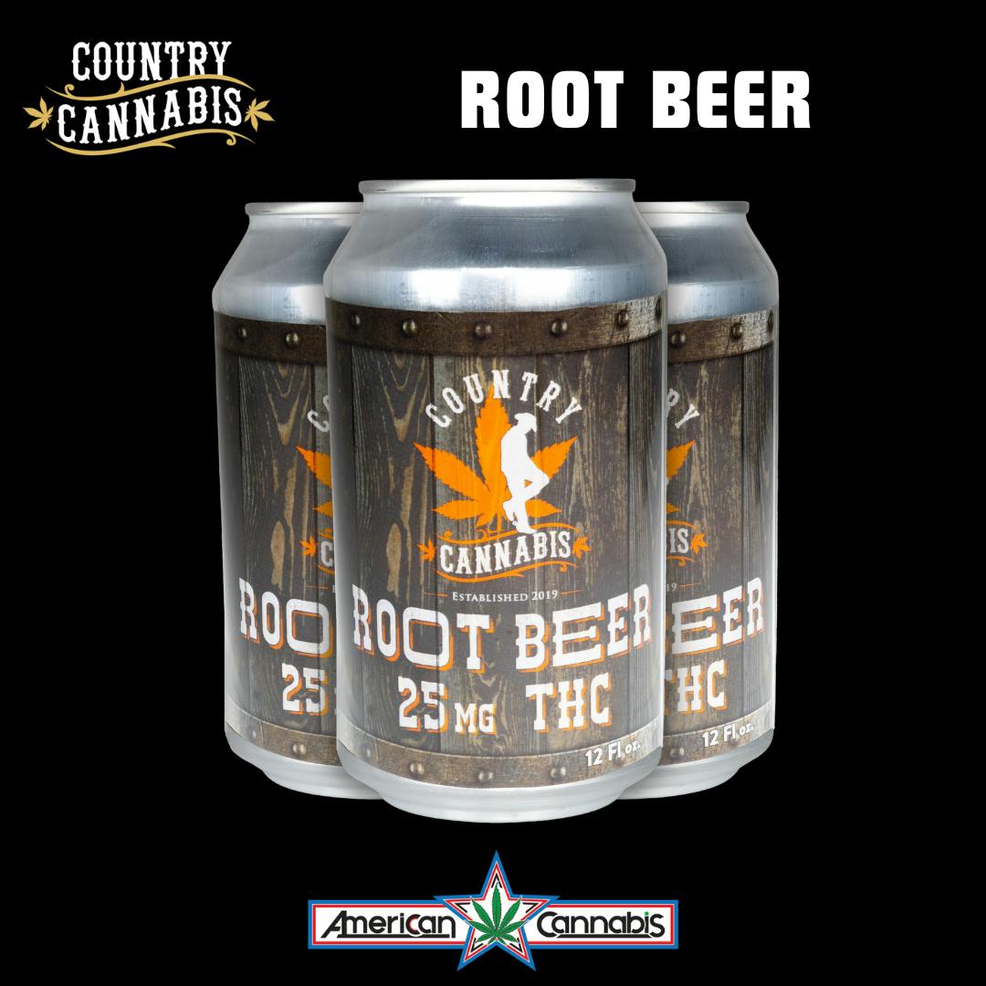 [Edible] Country Cannabis Root Beer 25mg [Hybrid]