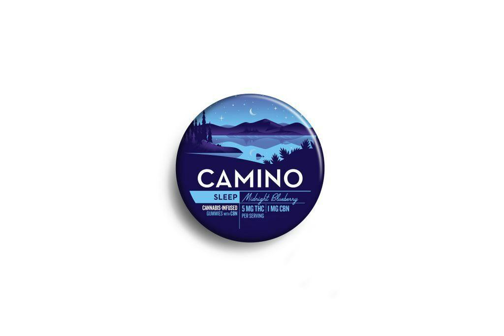 Camino Midnight Blueberry 5:1 CBN Gummy 100mg [20pk]
