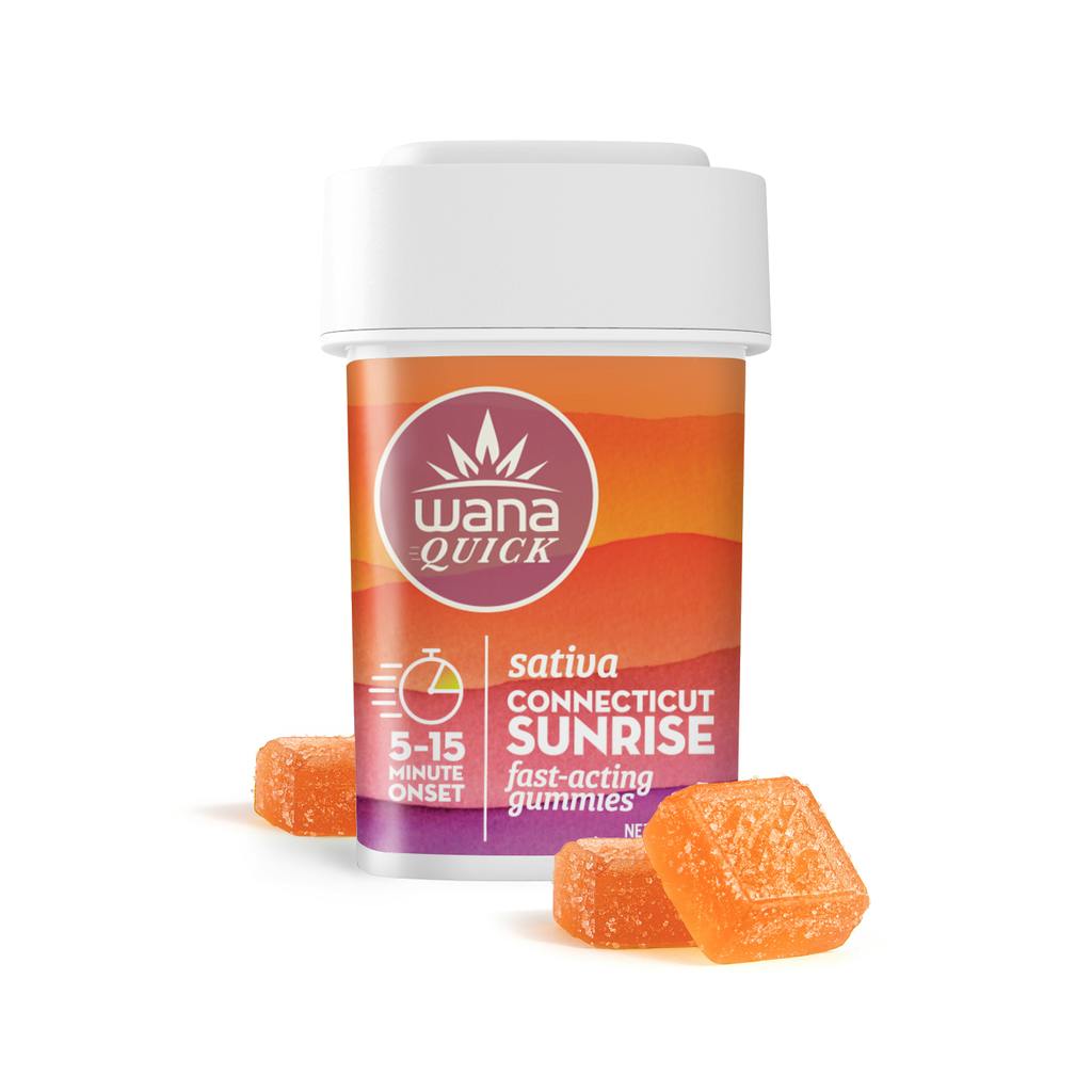 Wana Quick Connecticut Sunrise Fast-Acting Gummy 100mg [20pk]