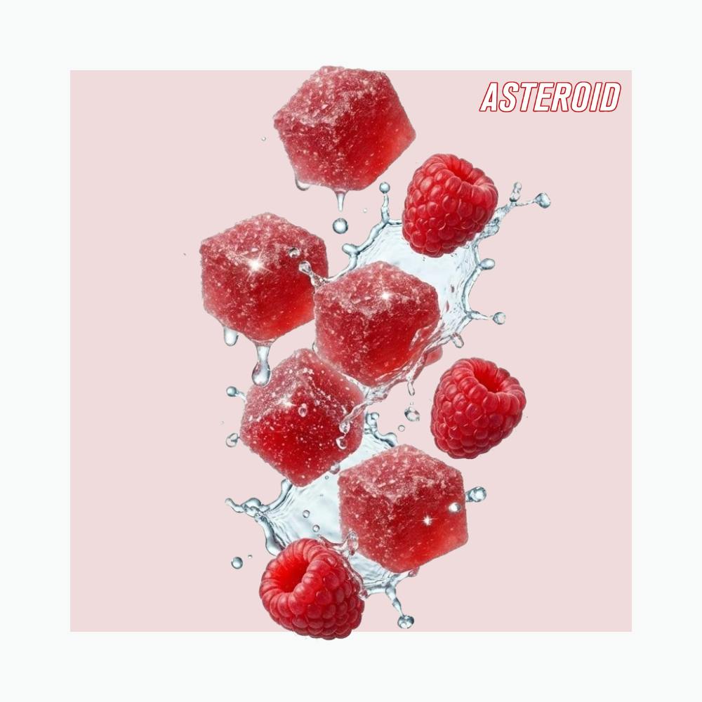 Asteroid GalaxEat Raspberry Rush Gummy 100mg [20pk]