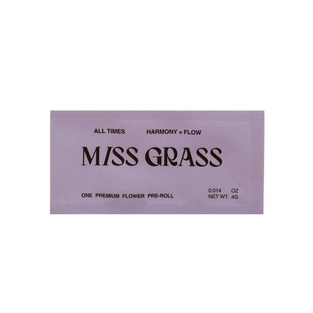 Miss Grass All Times Lemon Thai OG Spark Pre-Roll 0.4g [1pk} at Zen Leaf Cannabis Dispensary