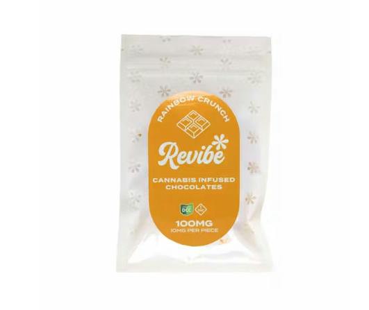 Revibe: Rainbow Crunch Chocolate - 10pk