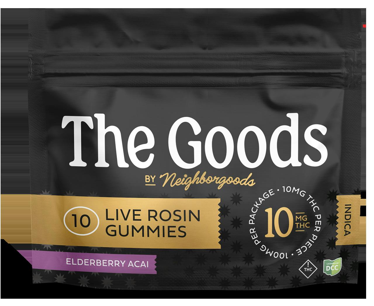 The Goods By Neighborgoods: Elderberry Acai - 10pk