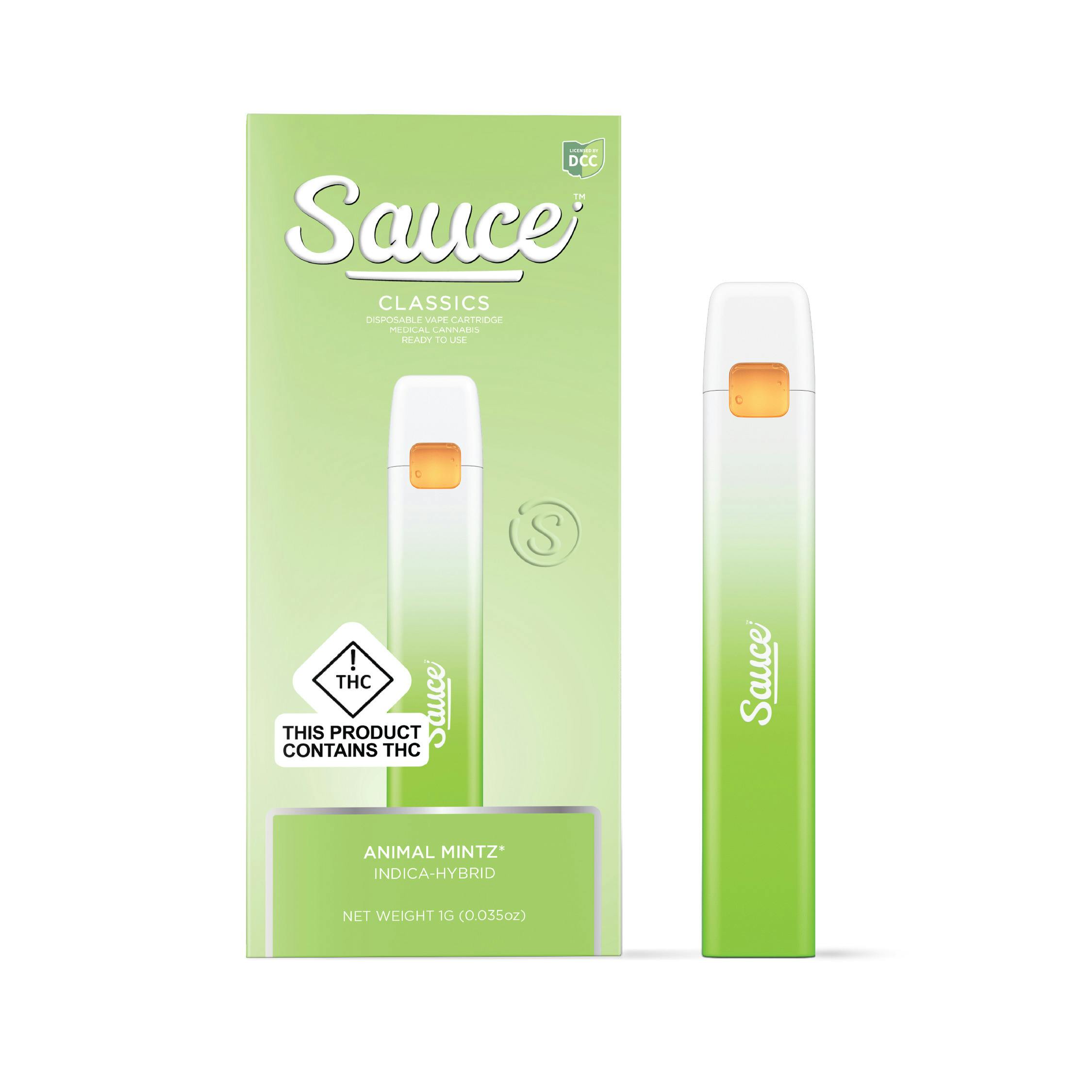 Sauce: Animal MNTZ - Disposable