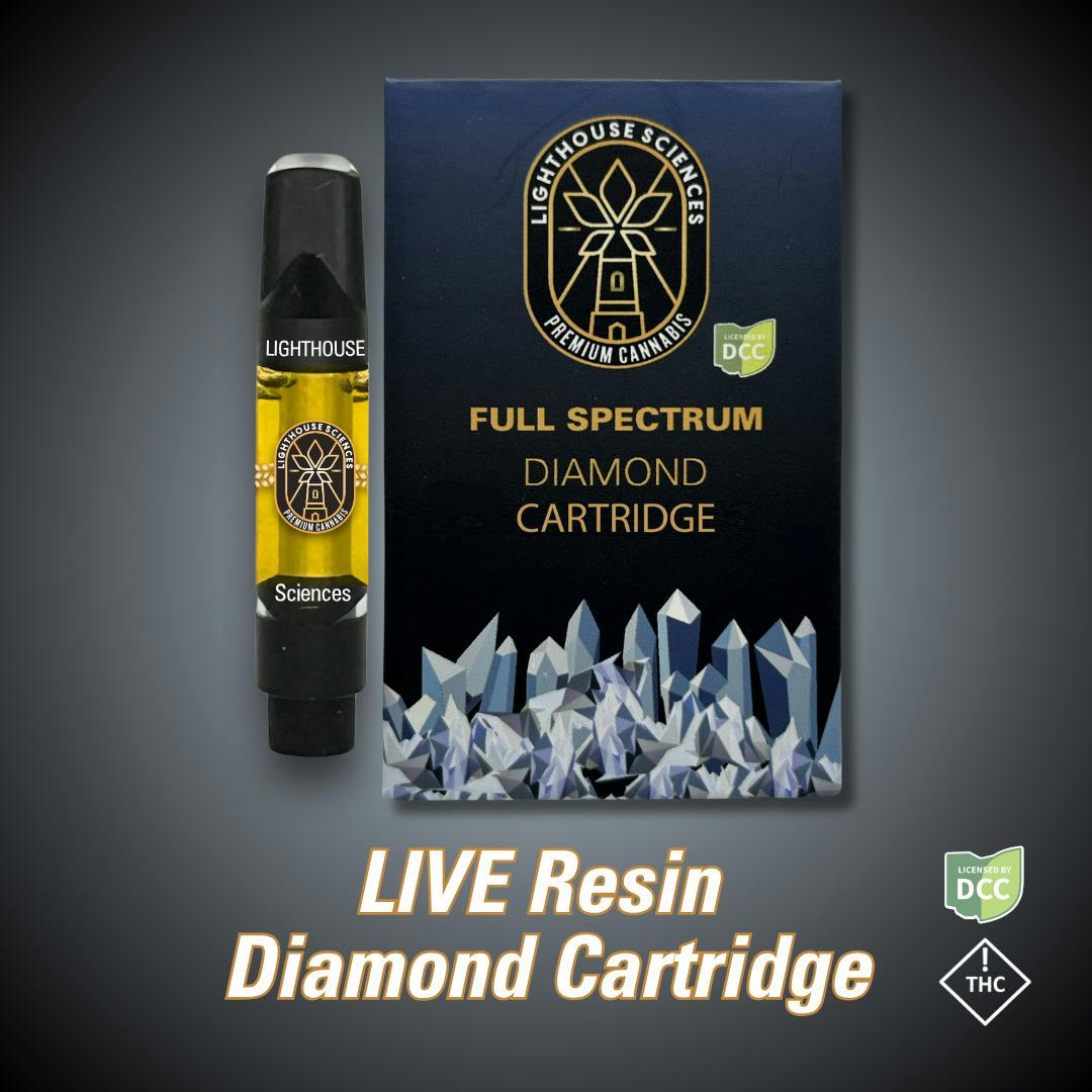 Lighthouse Sciences: LMN O'Tree - Live Resin Diamond Cartridge