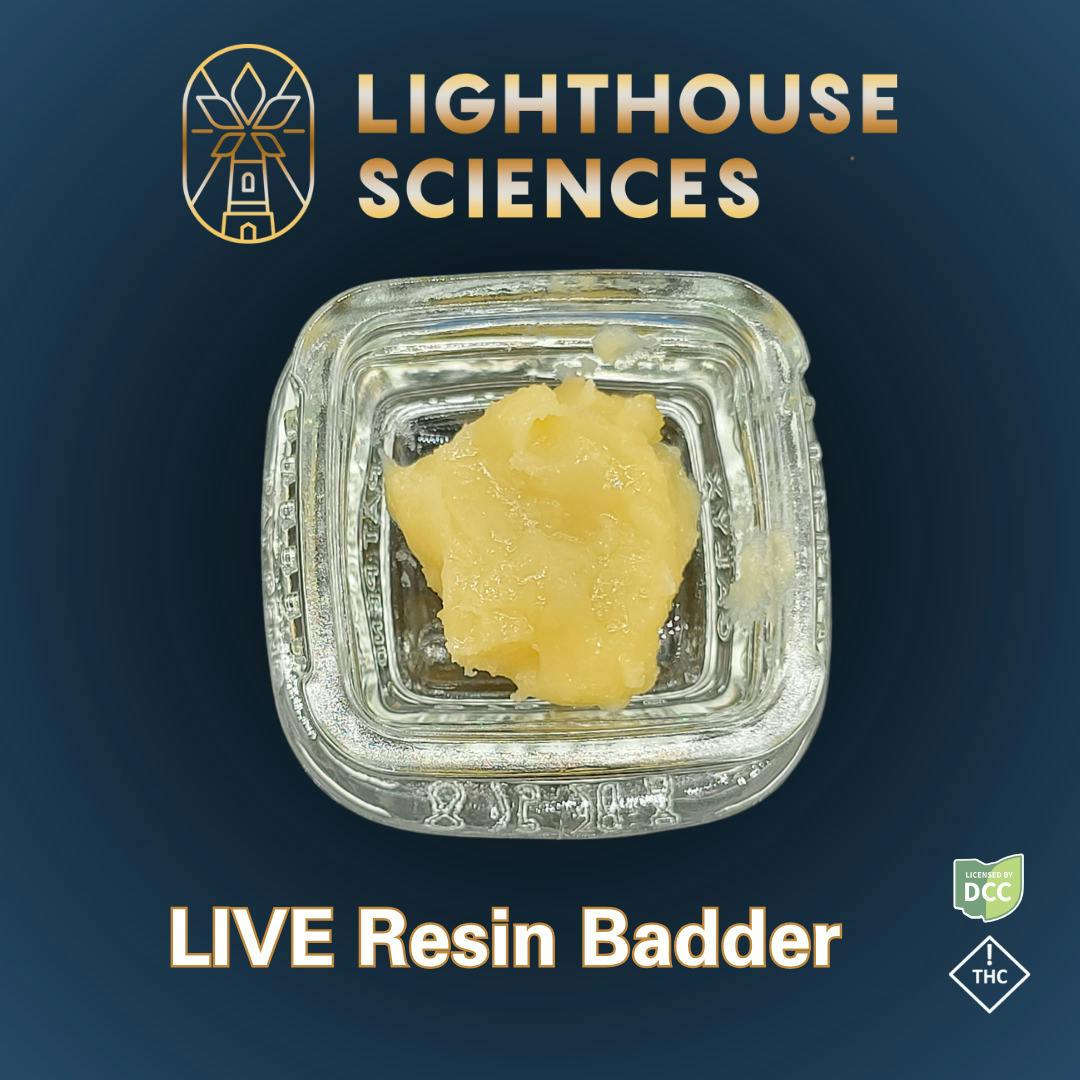 Lighthouse Sciences: Black Domina - Live Resin Badder