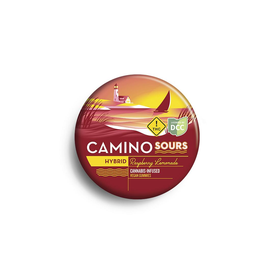 Camino: Sour Raspberry Lemonade - Gummies 10pk