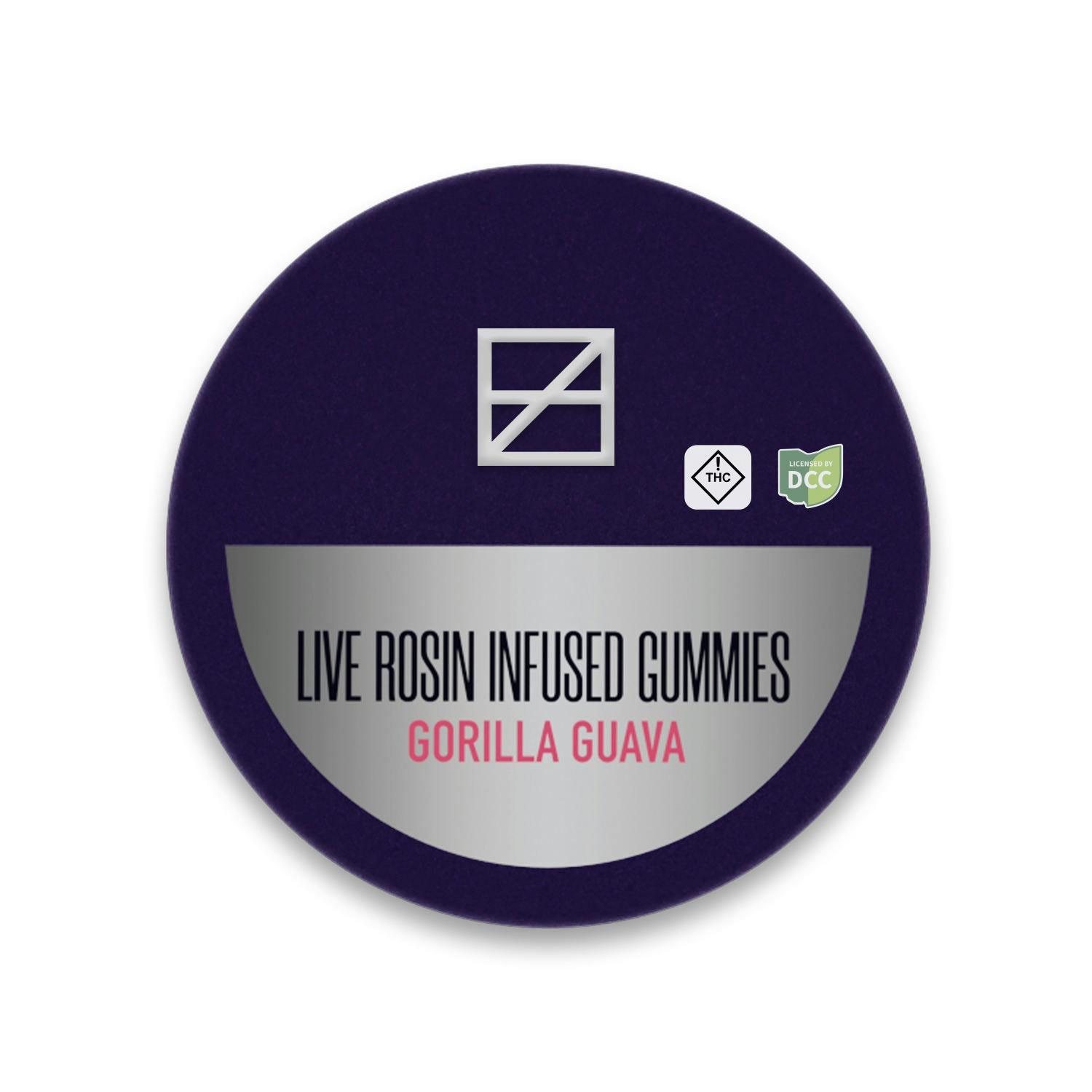 HZ: Gorilla Guava - Live Rosin Gummies 10pk