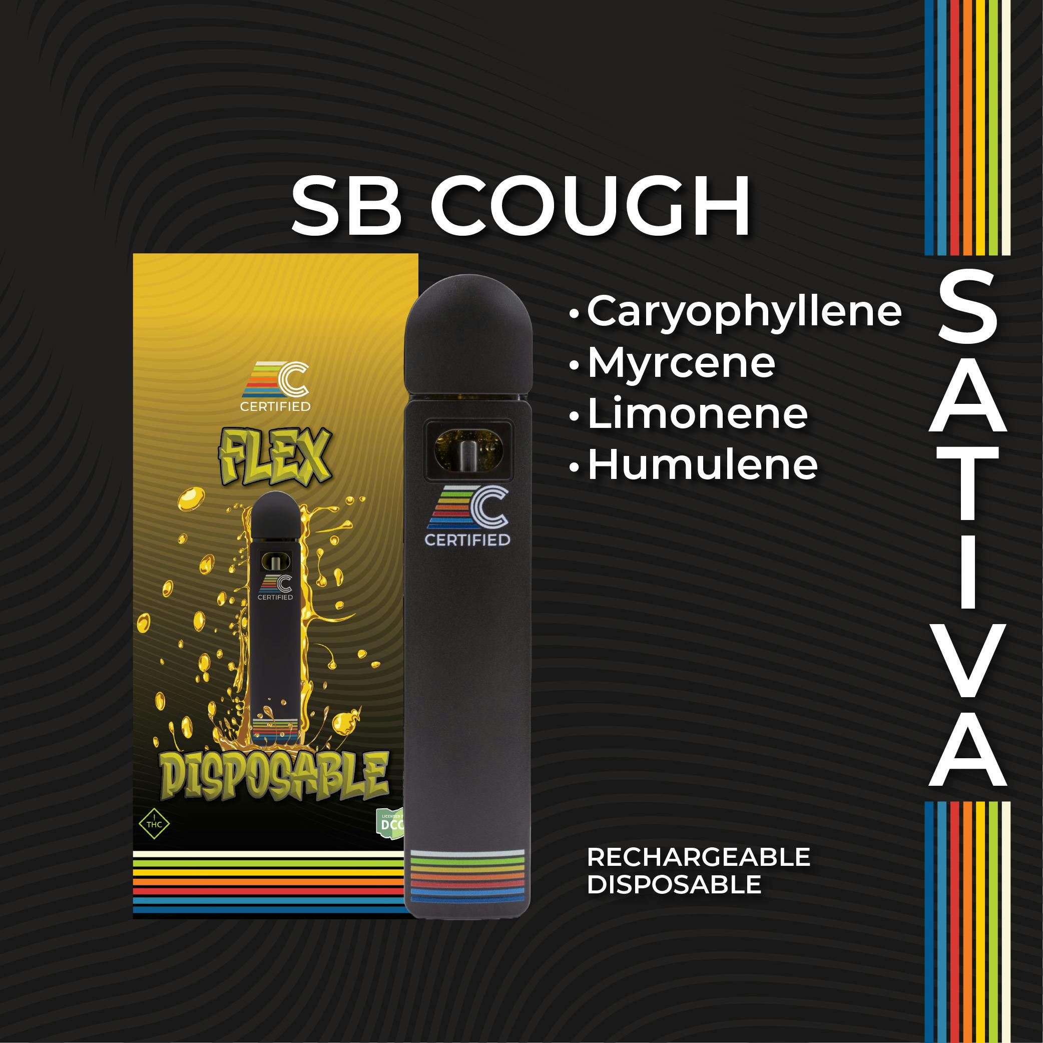 Certified: SB Cough - Flex Disposable