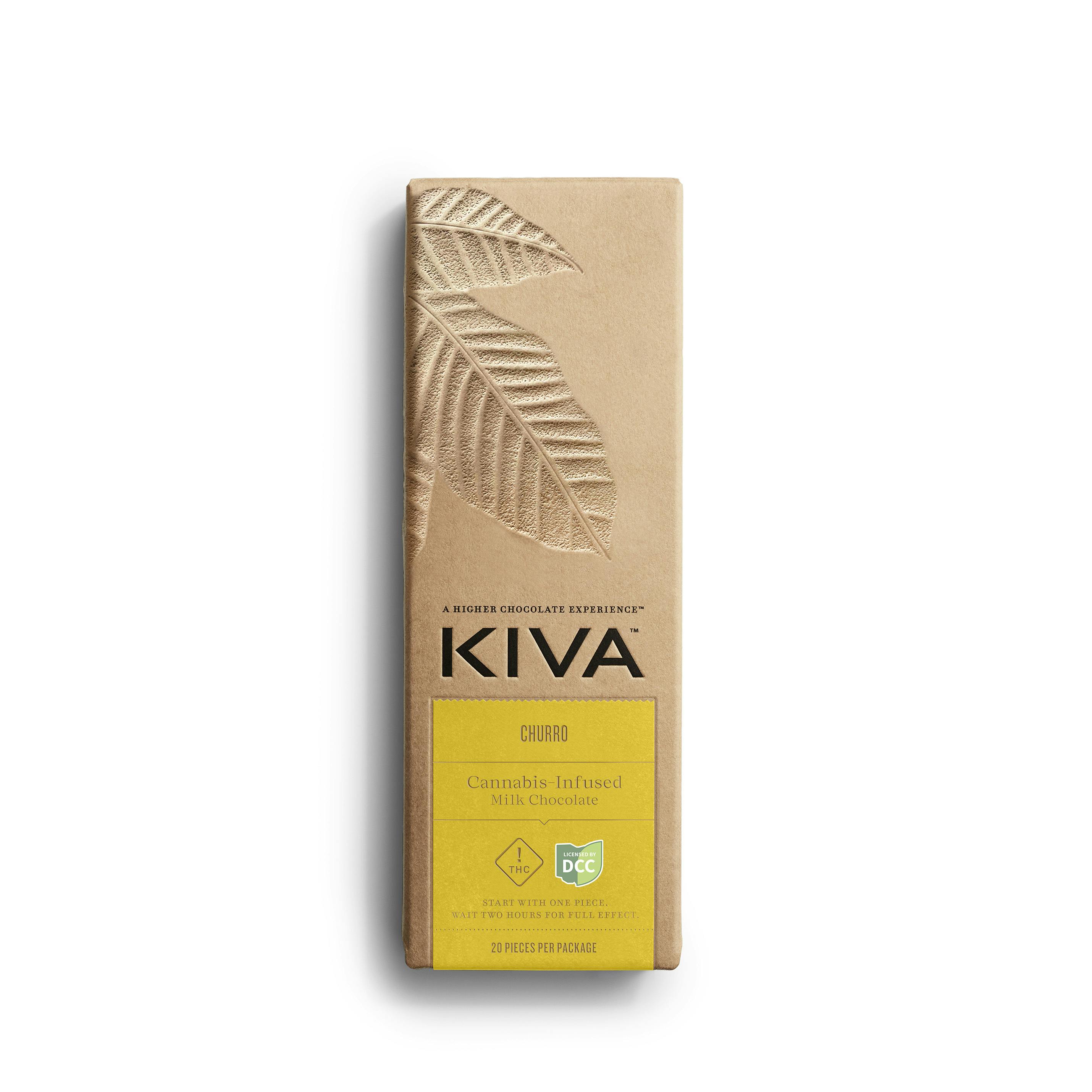 Kiva: Churro Milk Chocolate Bar - 20pc