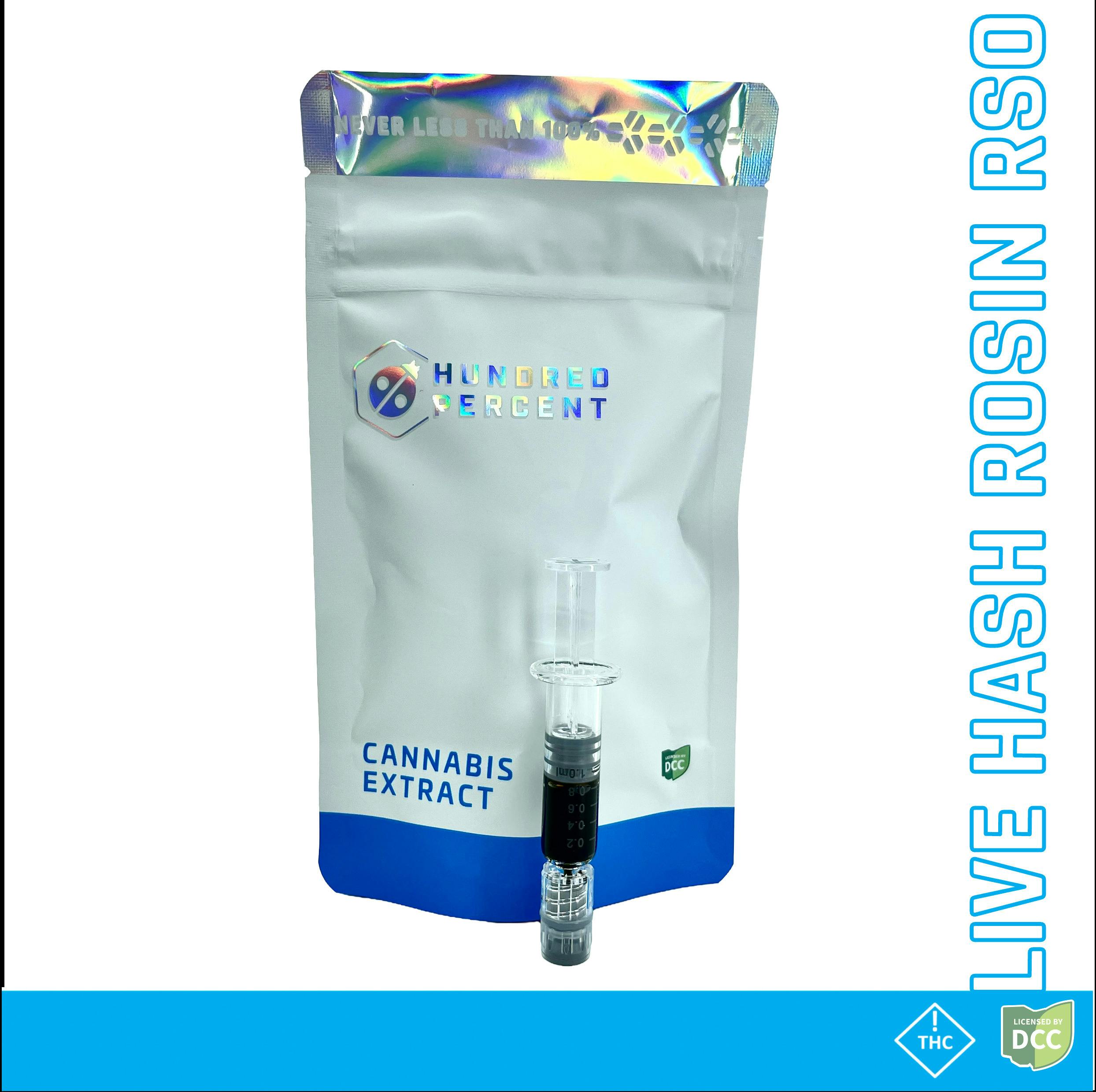 Hundred Precent Labs: Gastro Pop - Live Rosin RSO