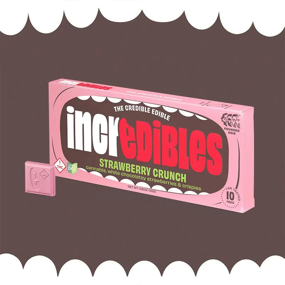Incredibles: Strawberry Crunch - Chocolate 10pk