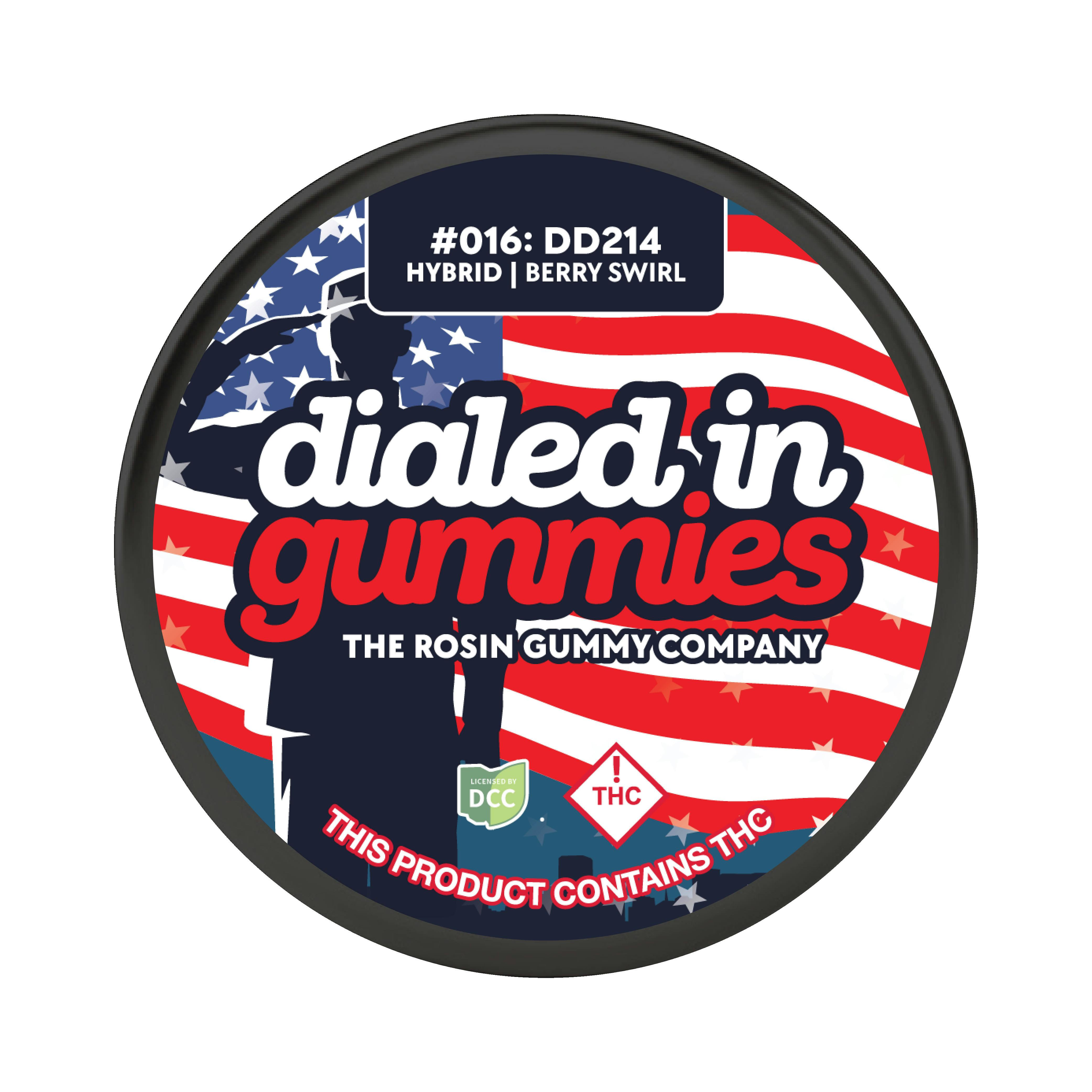 Dialed In: Berry Swirl - Live Rosin Gummies 10pk