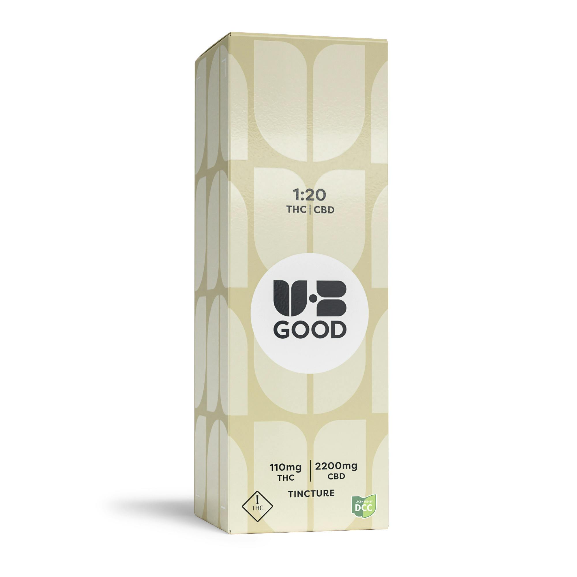 UBGOOD: 20:1 CBD:THC Tincture
