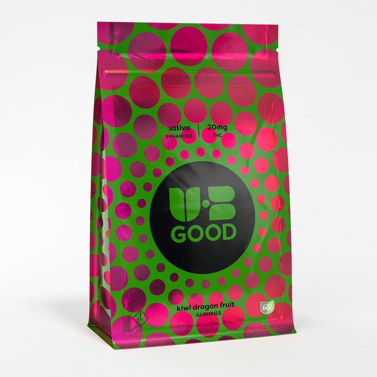 UBGOOD: Kiwi Dragon Fruit - Gummies 10pk