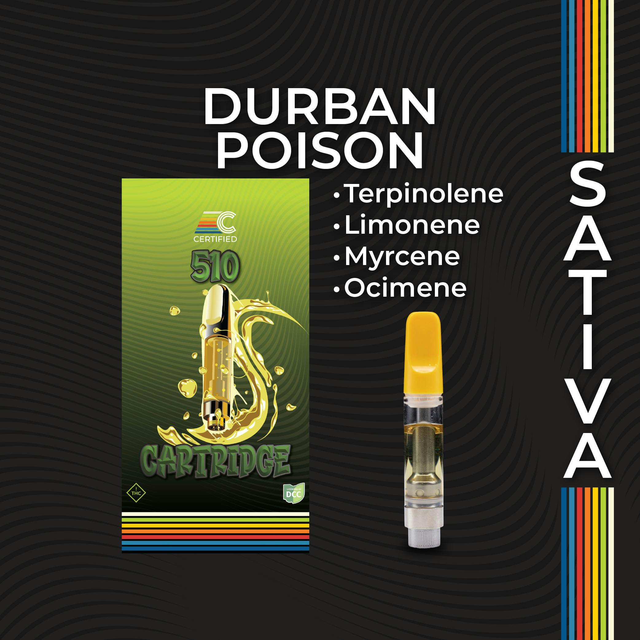 Certified: Durban Poison - Cartridge