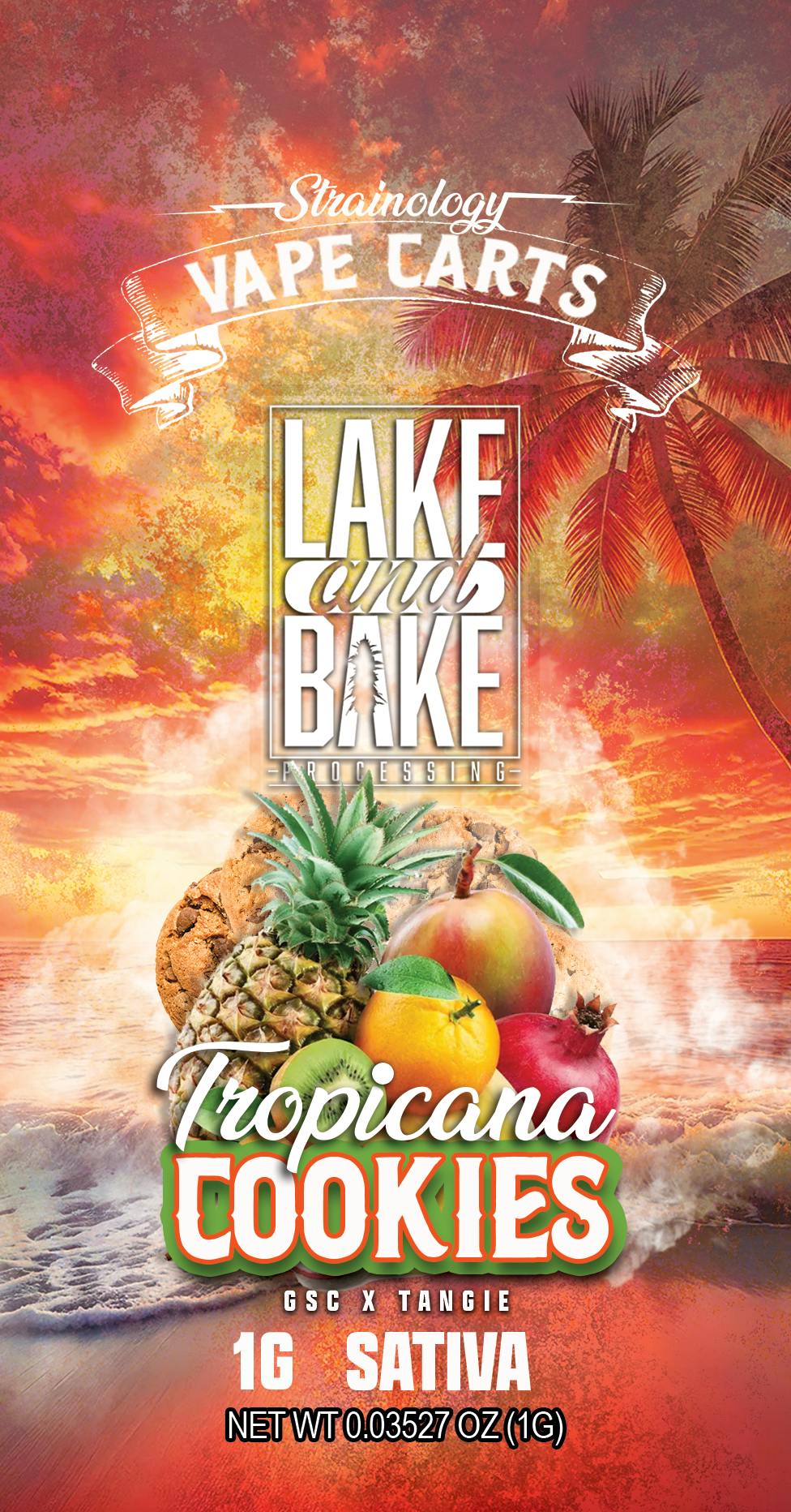Lake and Bake 1g Cart Tropicana Cookies