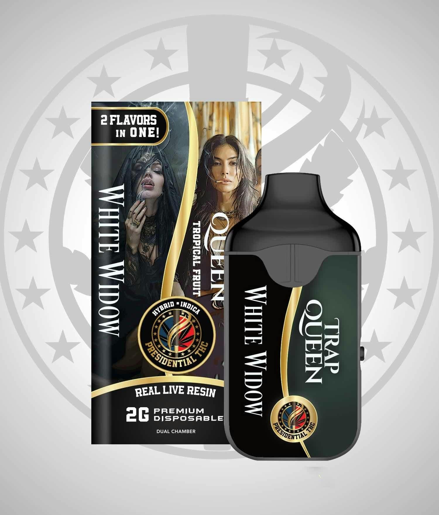 White Widow / Trap Queen | Live Resin Dual Disposable | 2g