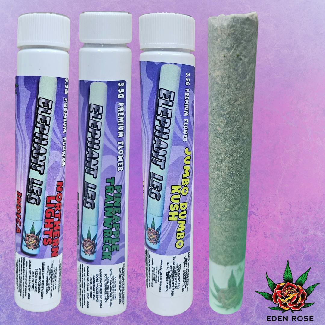 EDEN ROSE-ELEPHANT LEG (INDICA) - Northern Lights - 3.5g
