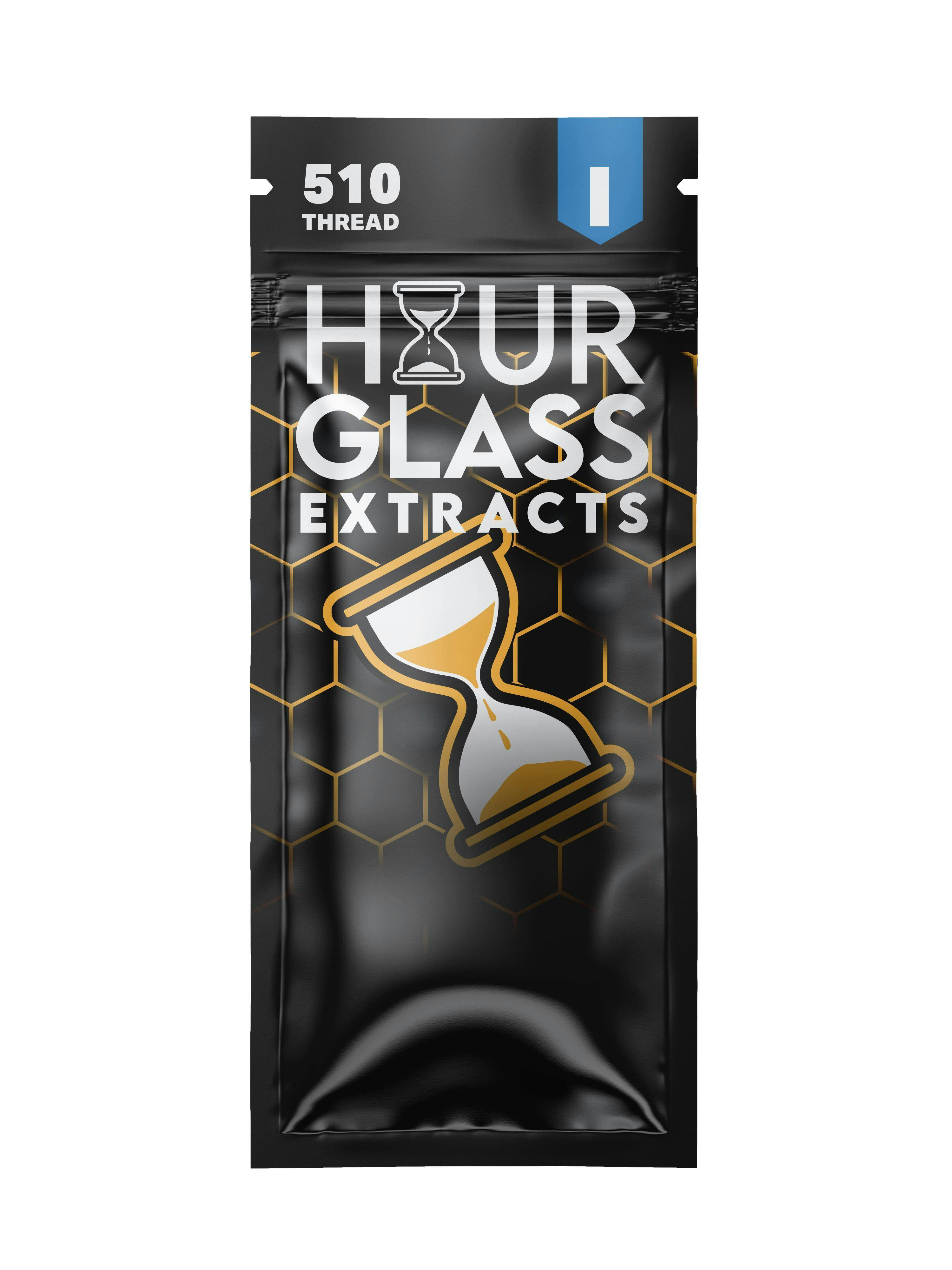HOUR GLASS-1g Disposable Vape | Indica | Strawnana