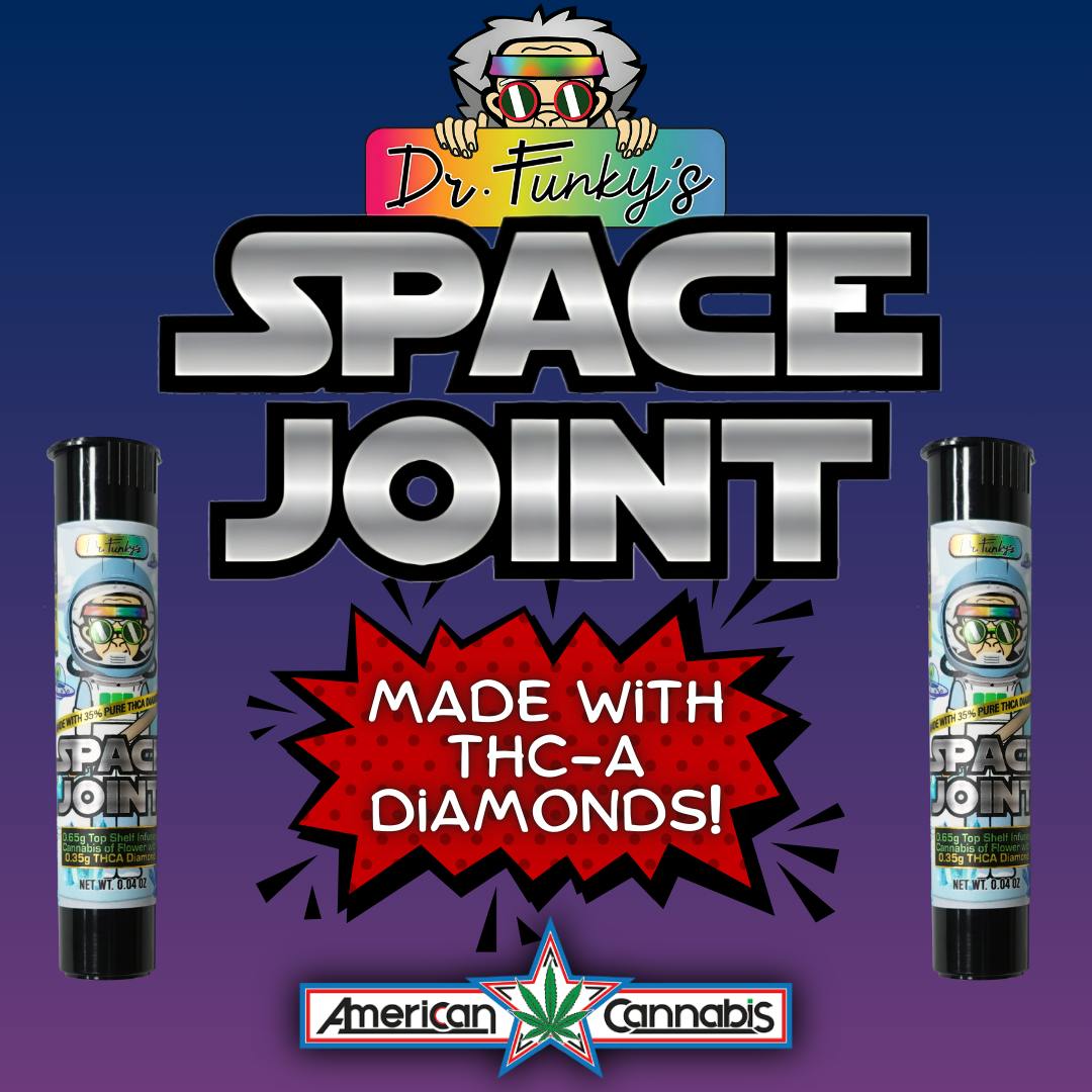 Chill Stick [Pre-Roll Infused] Dr. Funky's Space Joint BAKED Grape Escape 1g [Indica]