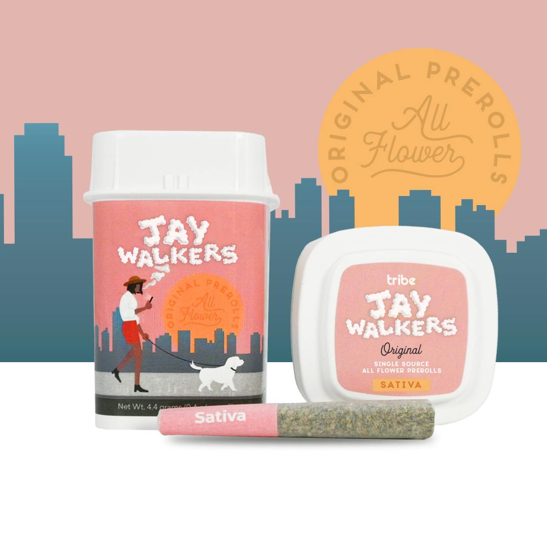 Jaywalkers Original - Sativa - Mississippi Lemonade - 11 pack - Flower Pre Rolls - 4.4g