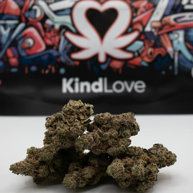 Golbin Crunch- KIND LOVE ( THC 29.59% TERP1.23%) SAT
