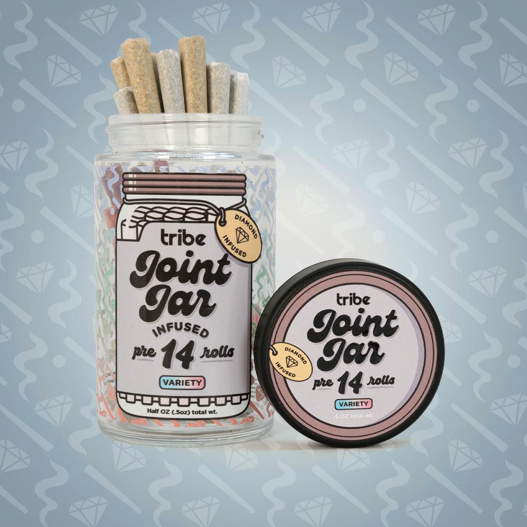 Joint Jar - Variety - Diamond Infused Pre Rolls - 14g