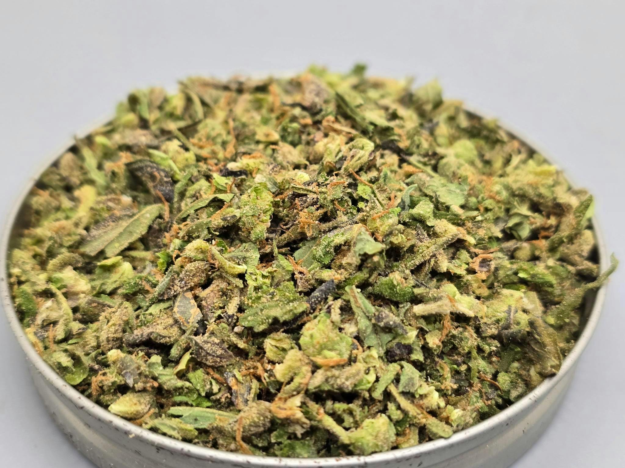 Rocking Star Farm - Mylar 28g Shake - Black Baccara - 28g (THC 19.74% TERP 1.34%)