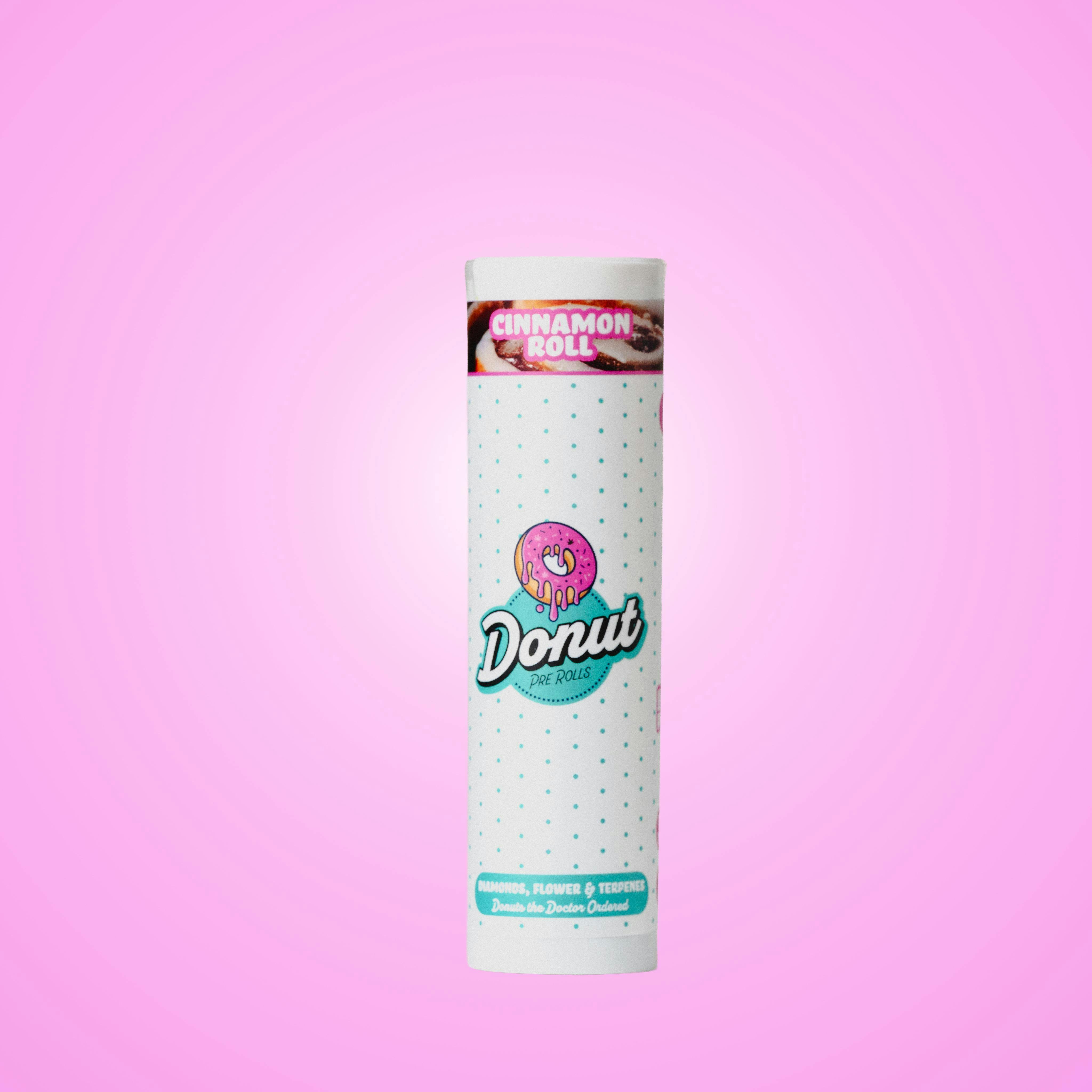 Donut - Single - Infused Preroll - Cinnamon Roll - 1.5g