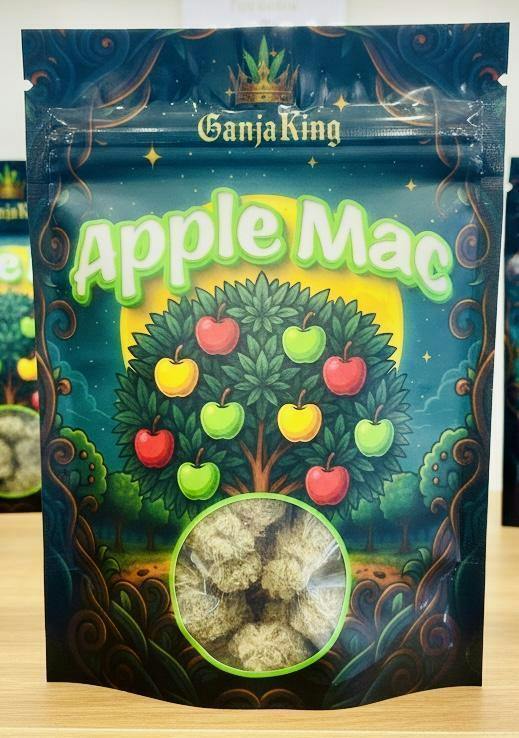 Ganja King - Flower - APPLE MAC - 3.5g (THC 24.99% TERP 1.99%)