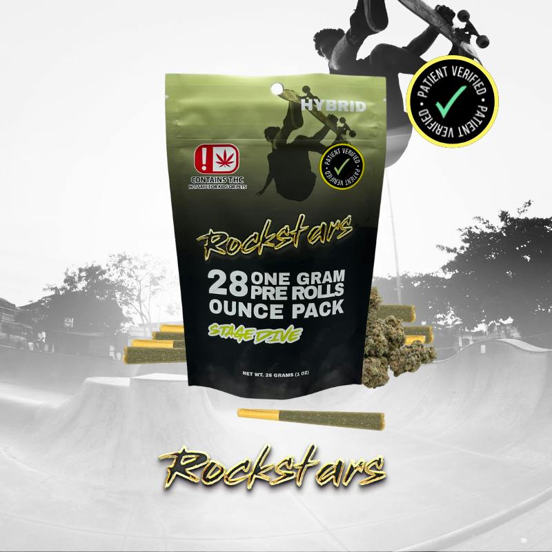 Rockstars | Pre Roll | Hybrid | Stage Dive | 28g